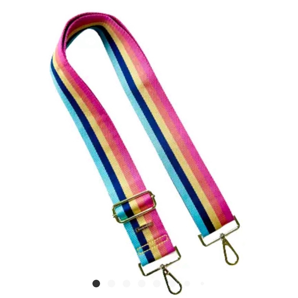 Thomas & Lee Stripe Purse Guitar Strap - NWOT